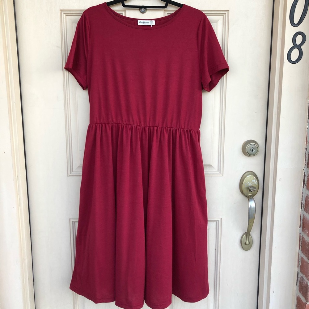 Red dress